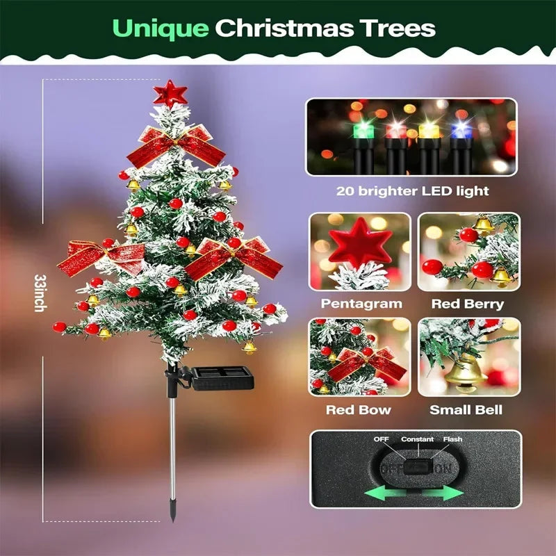 Solar LED kerstboom voor buiten