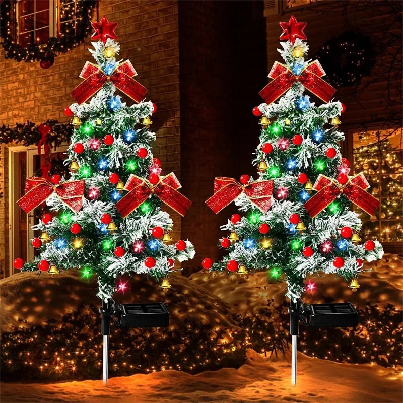 Solar LED kerstboom voor buiten