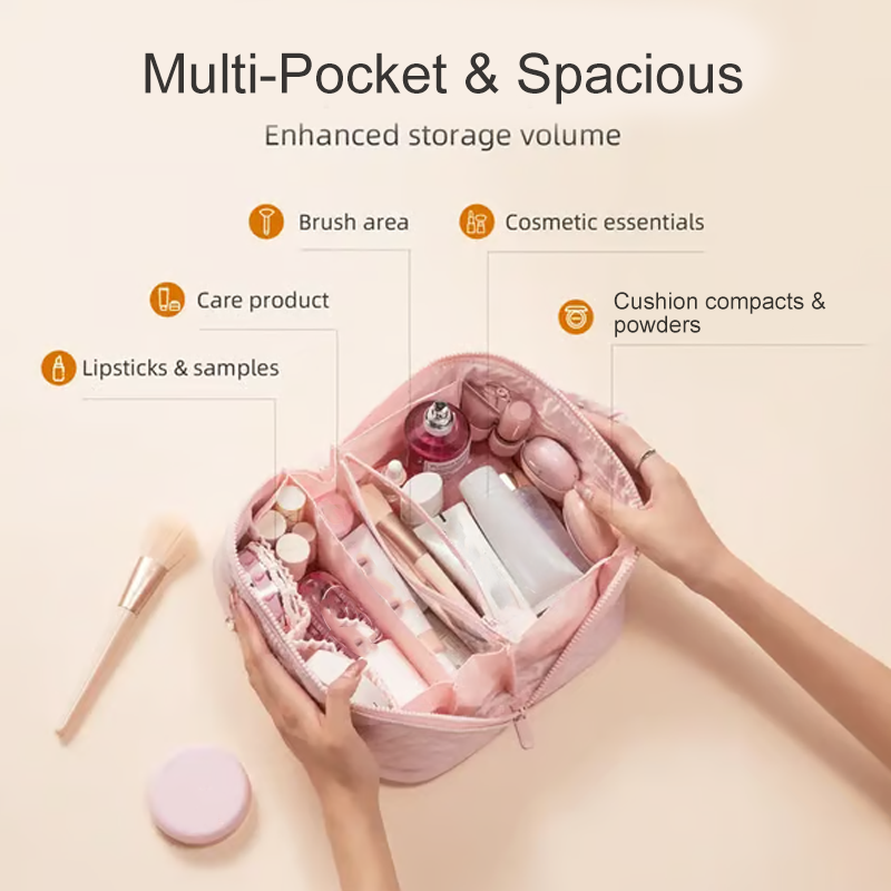 Compacte make-uptas voor onderweg