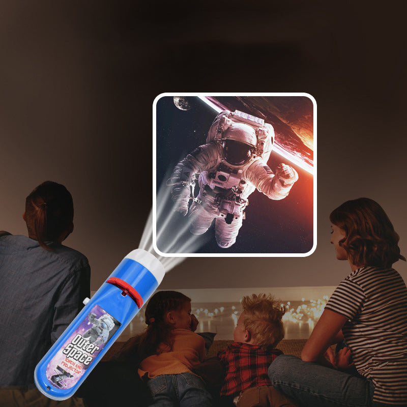 Educatieve kinderprojector met dia's