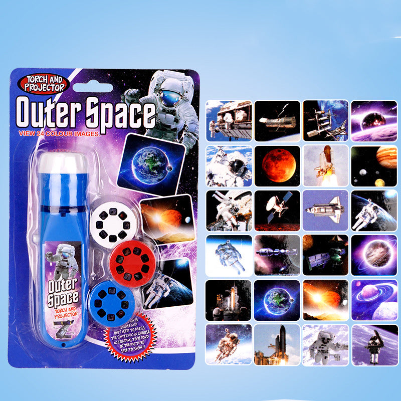 Educatieve kinderprojector met dia's