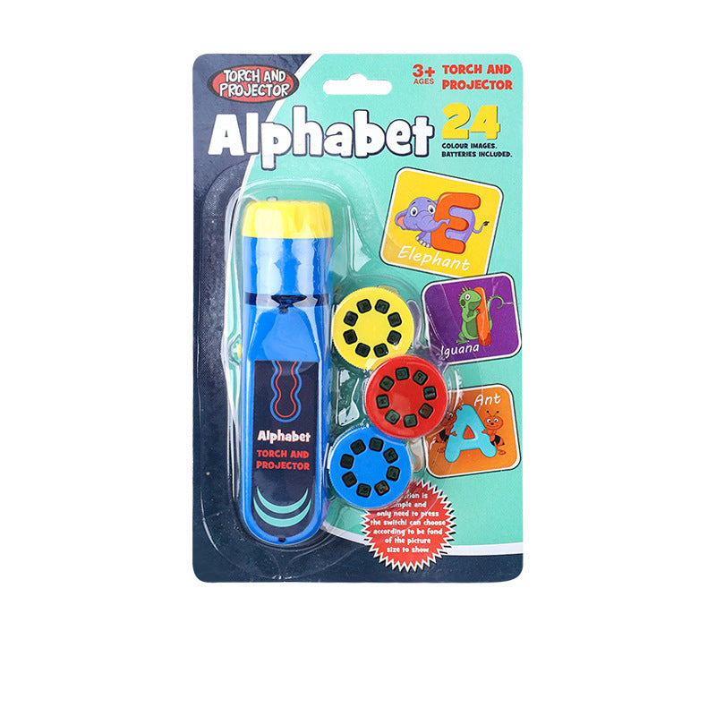 Educatieve kinderprojector met dia's