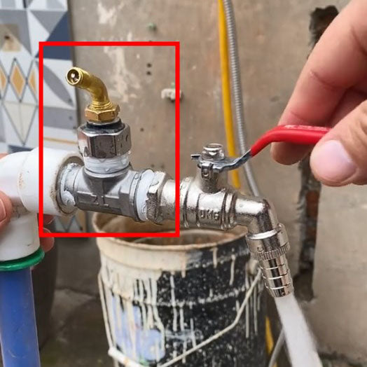 Vorstbeveiligingsventiel voor buitenkraan