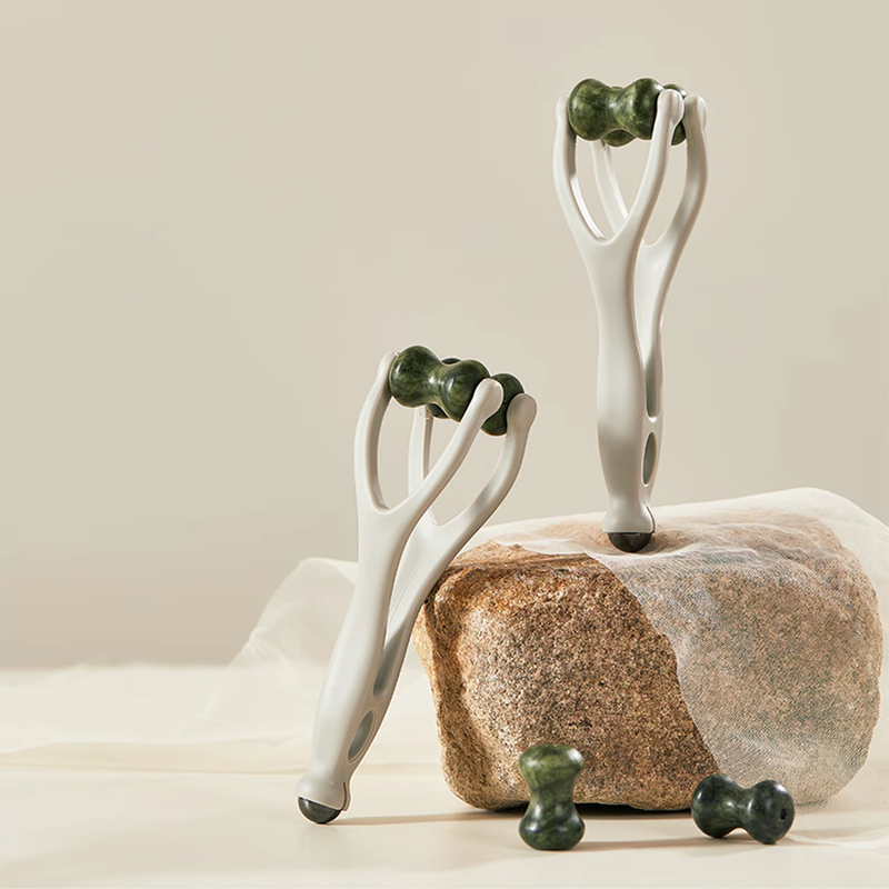 Gua Sha Gezichtsmassageset Natuursteen