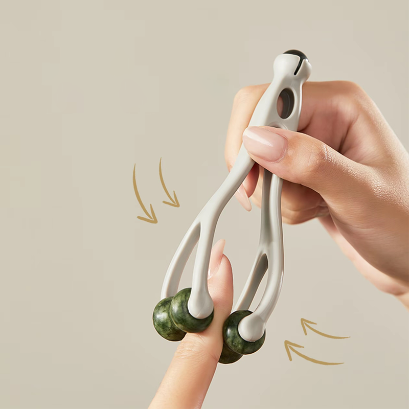 Gua Sha Gezichtsmassageset Natuursteen